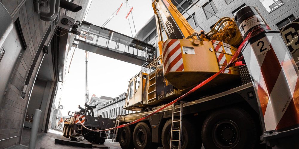 RMS Mobile Cranes 40,000 lb Pedestrian Bridge